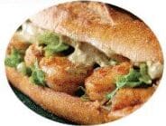 Spicy Shrimp Sandwich